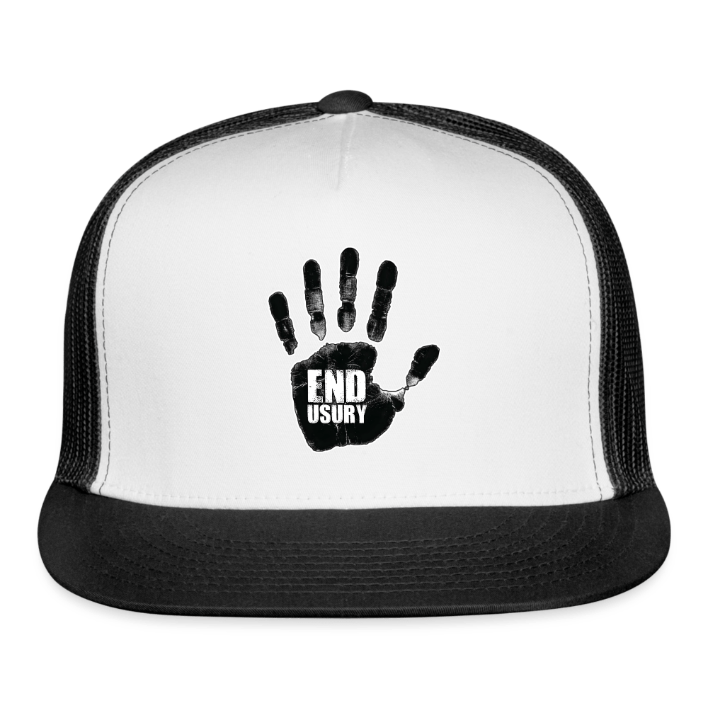 END USURY Trucker Hat - BAD GOYS CLUB