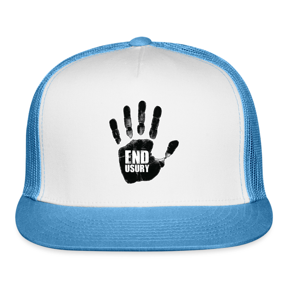 END USURY Trucker Hat - BAD GOYS CLUB