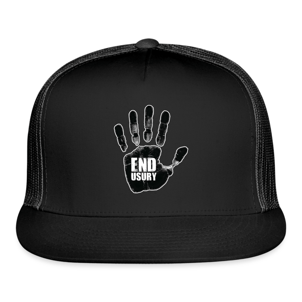 END USURY Trucker Hat - BAD GOYS CLUB