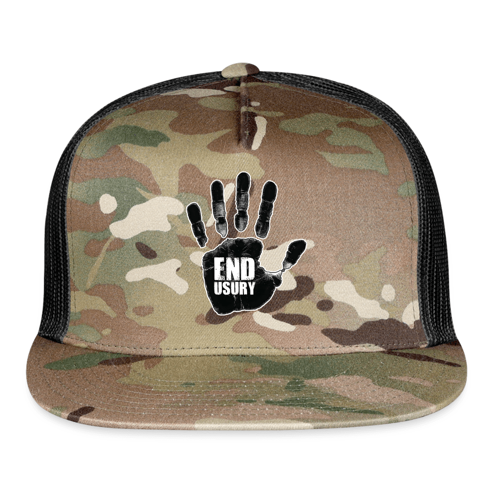 END USURY Trucker Hat - BAD GOYS CLUB