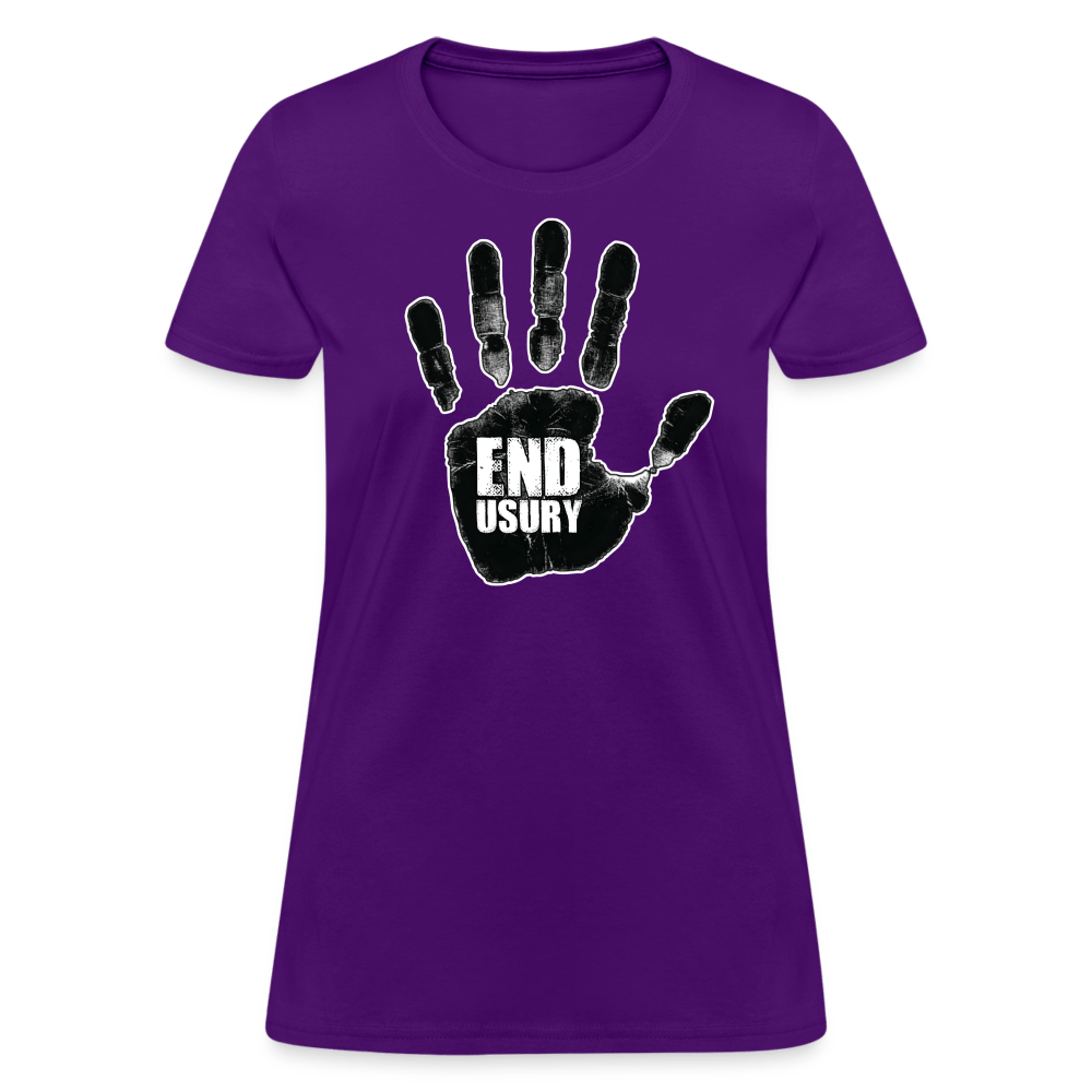 END USURY Women’s T-shirt - BAD GOYS CLUB