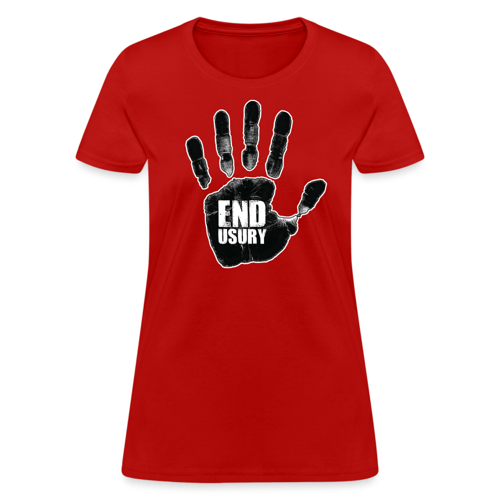 END USURY Women’s T-shirt - BAD GOYS CLUB