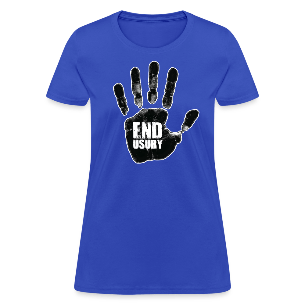 END USURY Women’s T-shirt - BAD GOYS CLUB