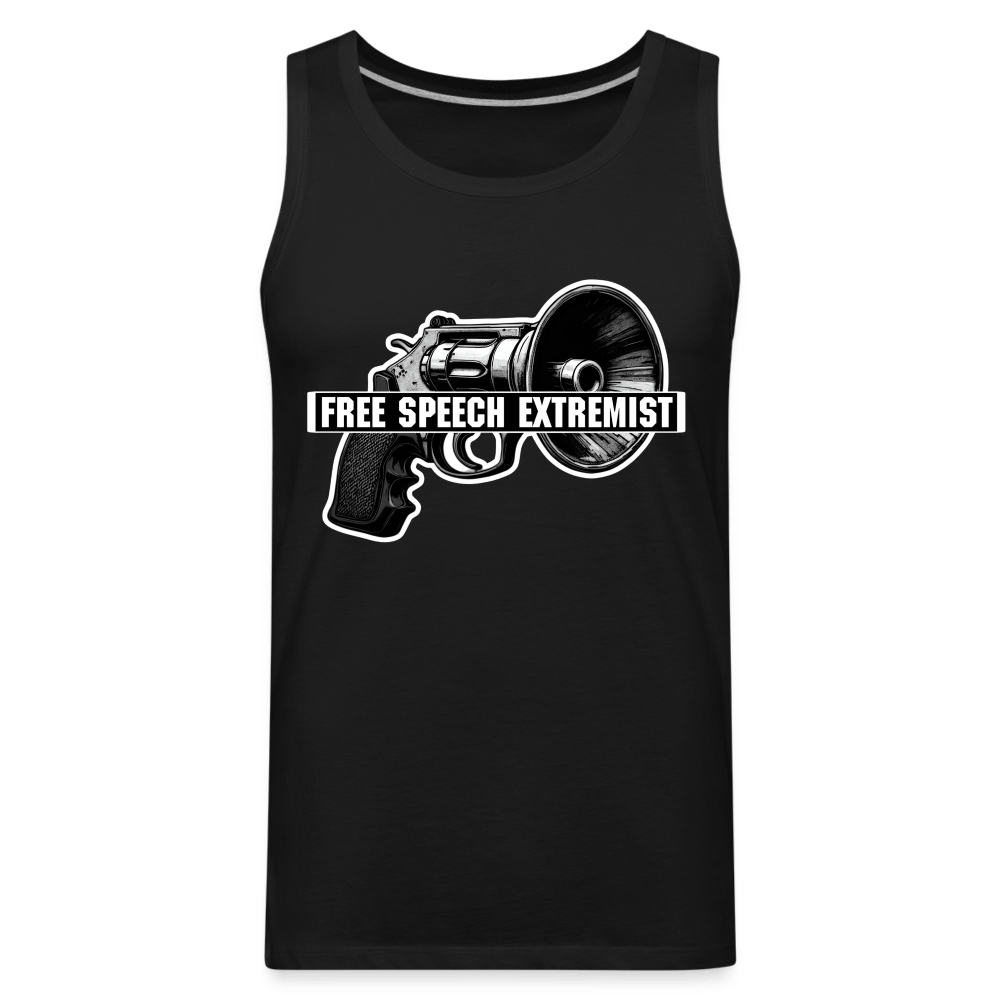 FREE SPEECH BULLHORN Tank - BAD GOYS CLUB