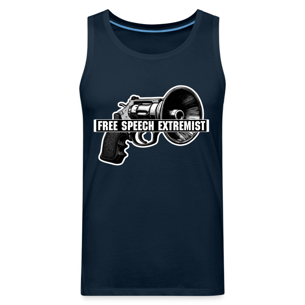 FREE SPEECH BULLHORN Tank - BAD GOYS CLUB