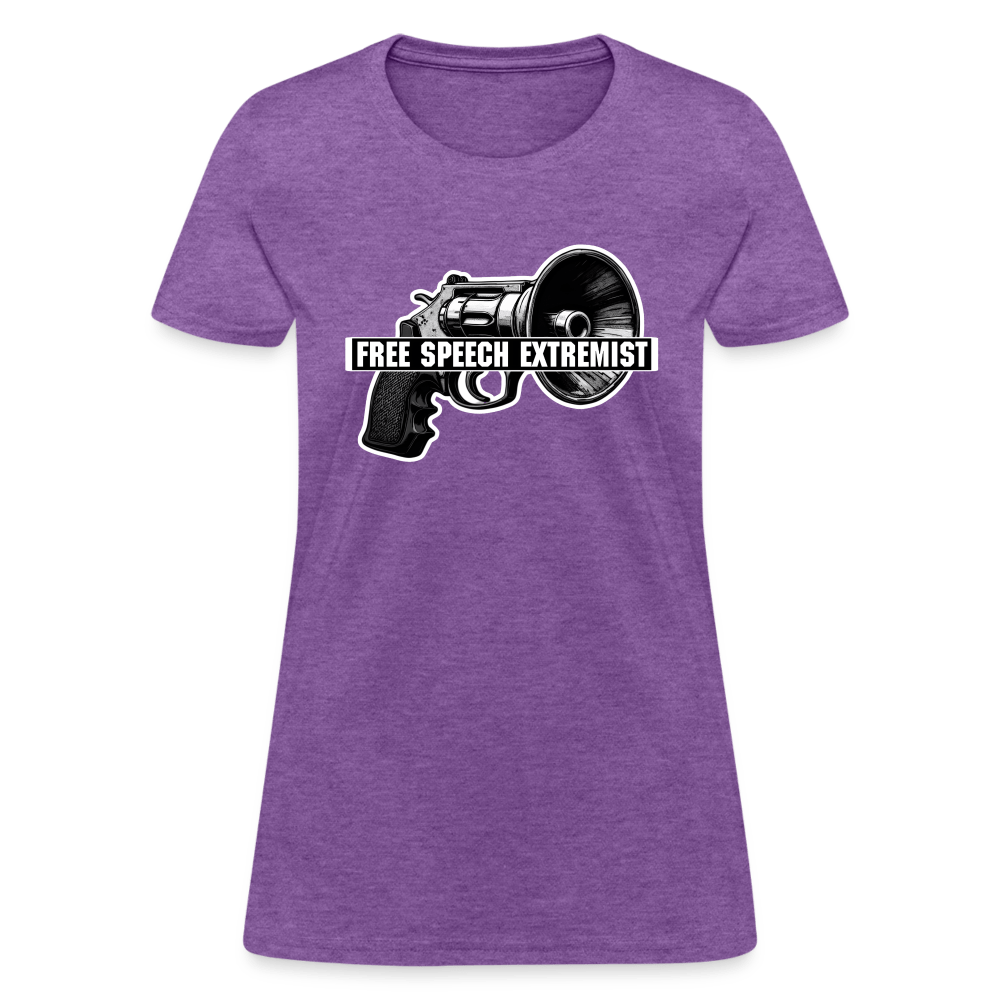 FREE SPEECH BULLHORN Women’s T-shirt - BAD GOYS CLUB