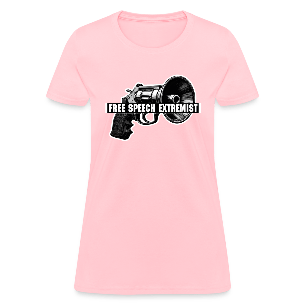 FREE SPEECH BULLHORN Women’s T-shirt - BAD GOYS CLUB