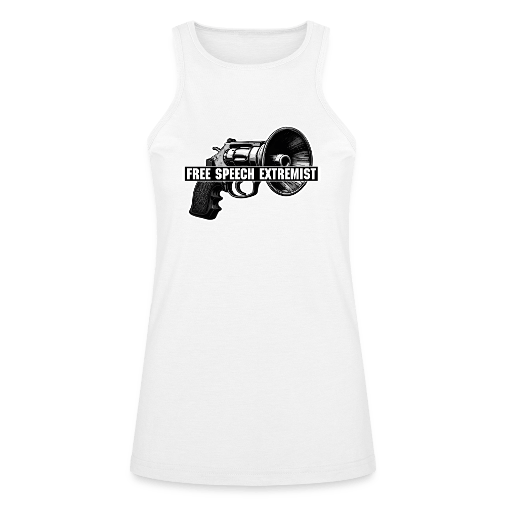 FREE SPEECH BULLHORN Womens Tank - BAD GOYS CLUB