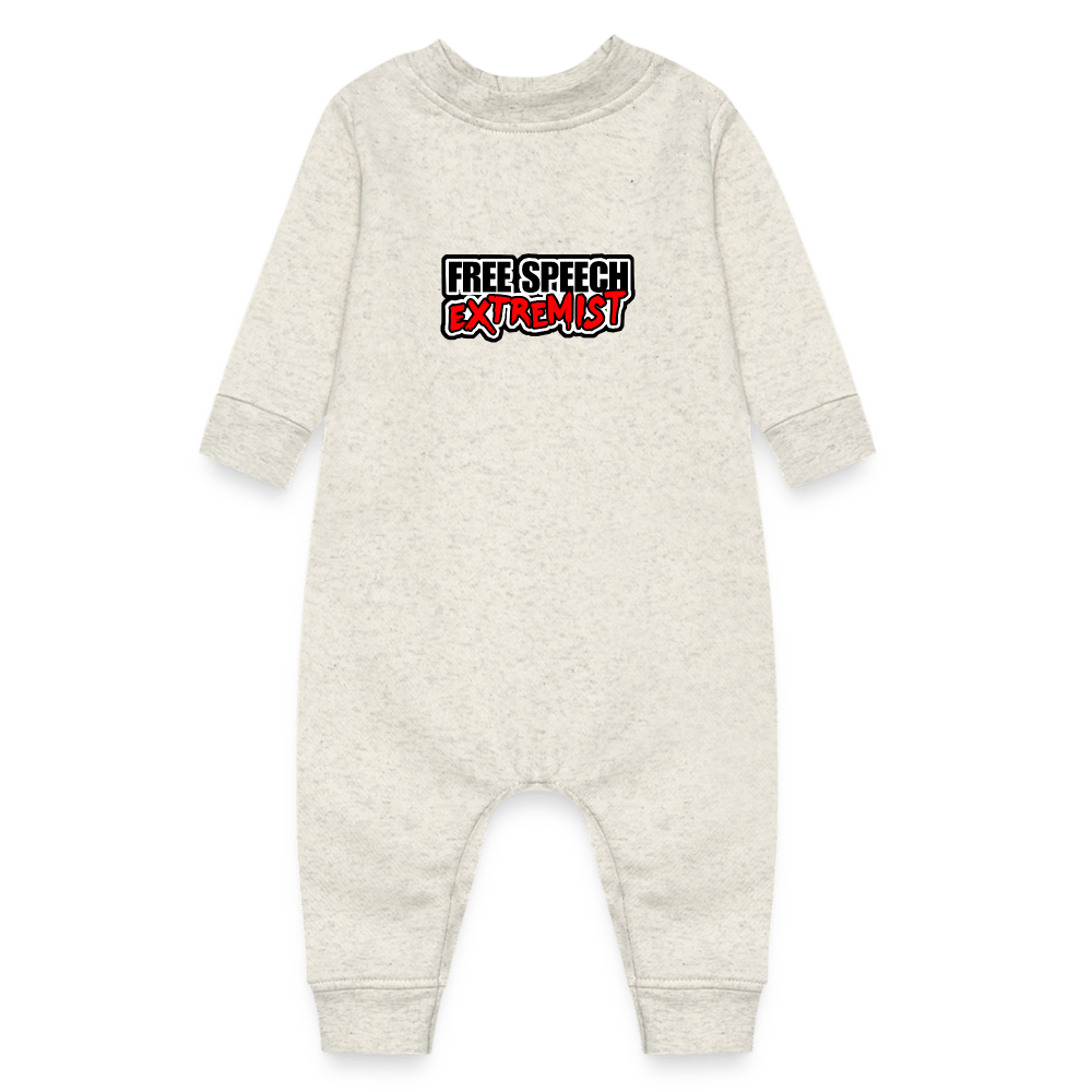 FREE SPEECH EXTREMIST Baby Fleece One Piece - BAD GOYS CLUB