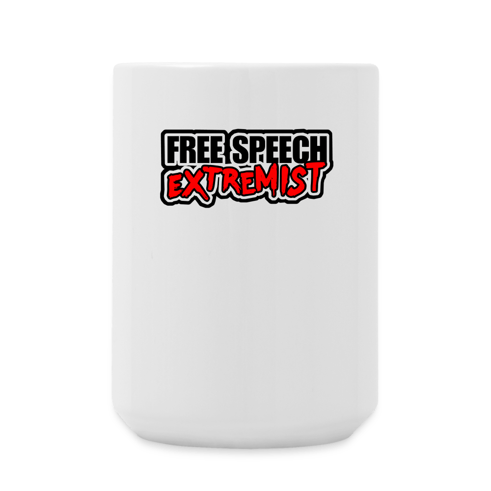 FREE SPEECH EXTREMIST Coffee Cup (15 oz) - BAD GOYS CLUB