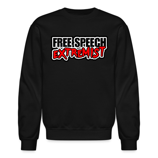 FREE SPEECH EXTREMIST Crewneck Sweatshirt - BAD GOYS CLUB