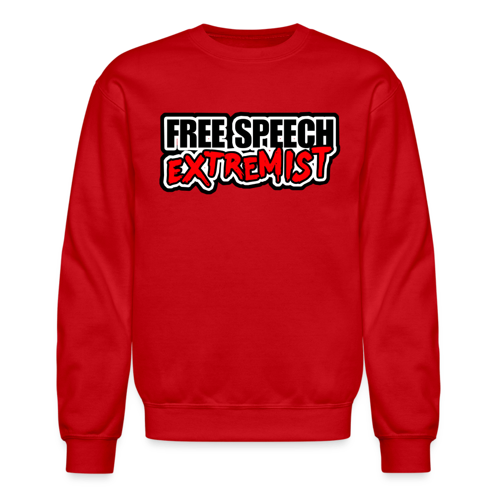 FREE SPEECH EXTREMIST Crewneck Sweatshirt - BAD GOYS CLUB