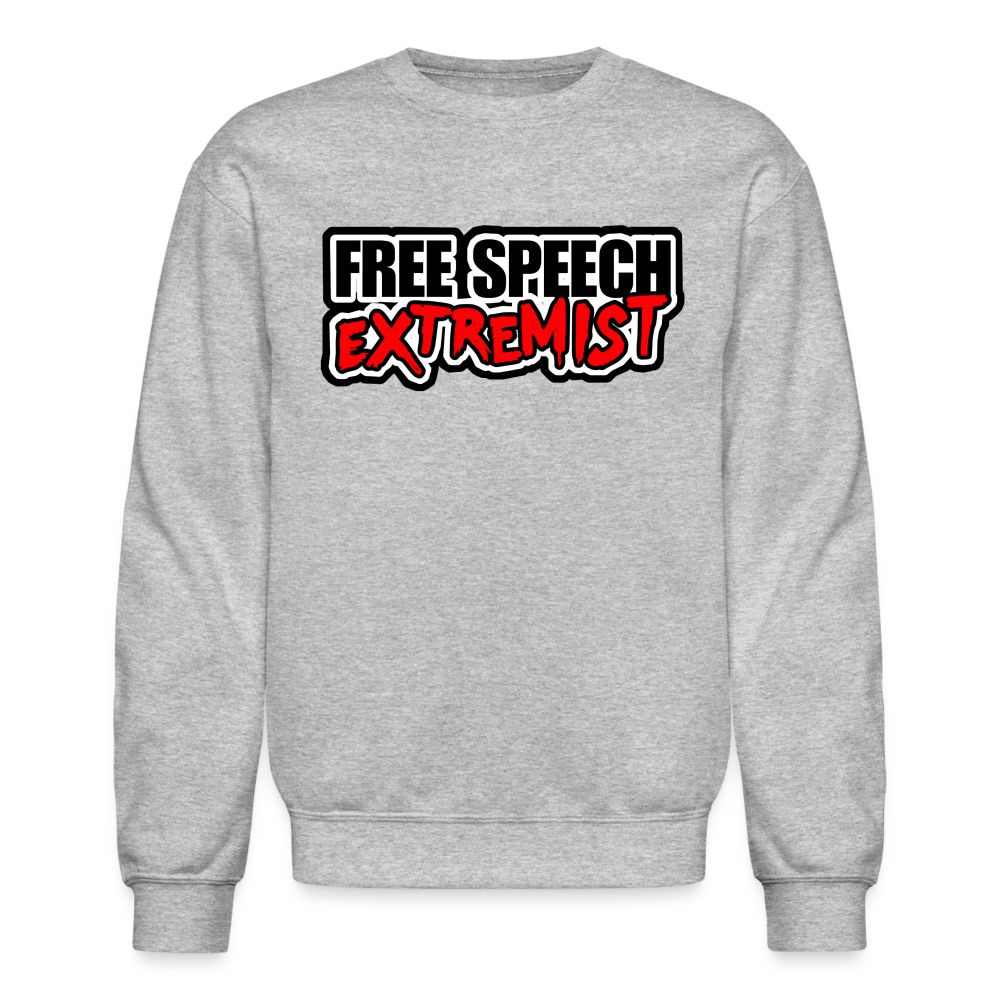 FREE SPEECH EXTREMIST Crewneck Sweatshirt - BAD GOYS CLUB