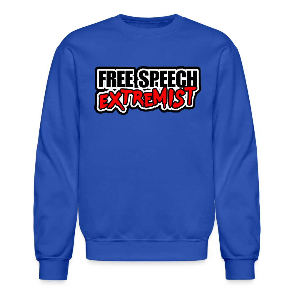 FREE SPEECH EXTREMIST Crewneck Sweatshirt - BAD GOYS CLUB