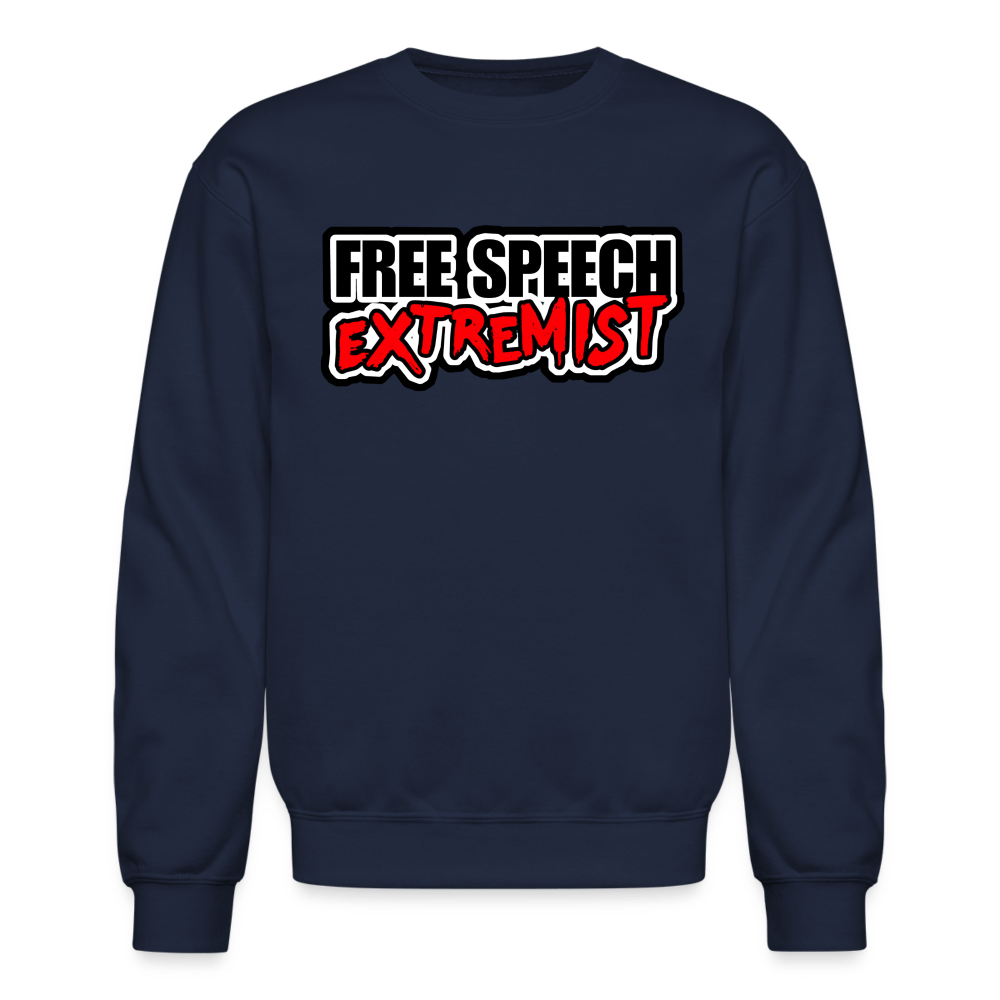 FREE SPEECH EXTREMIST Crewneck Sweatshirt - BAD GOYS CLUB