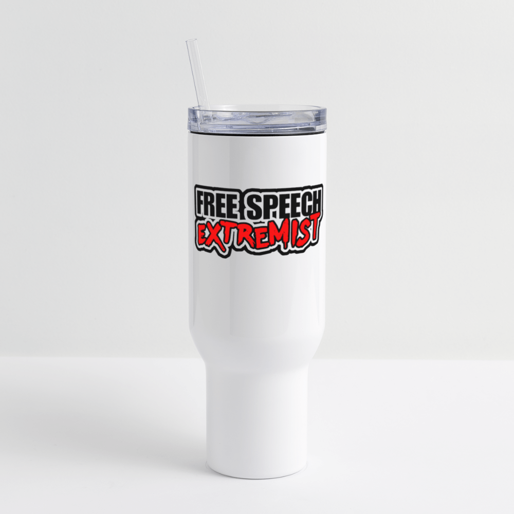 FREE SPEECH EXTREMIST Travel Tumbler (40 oz) - BAD GOYS CLUB