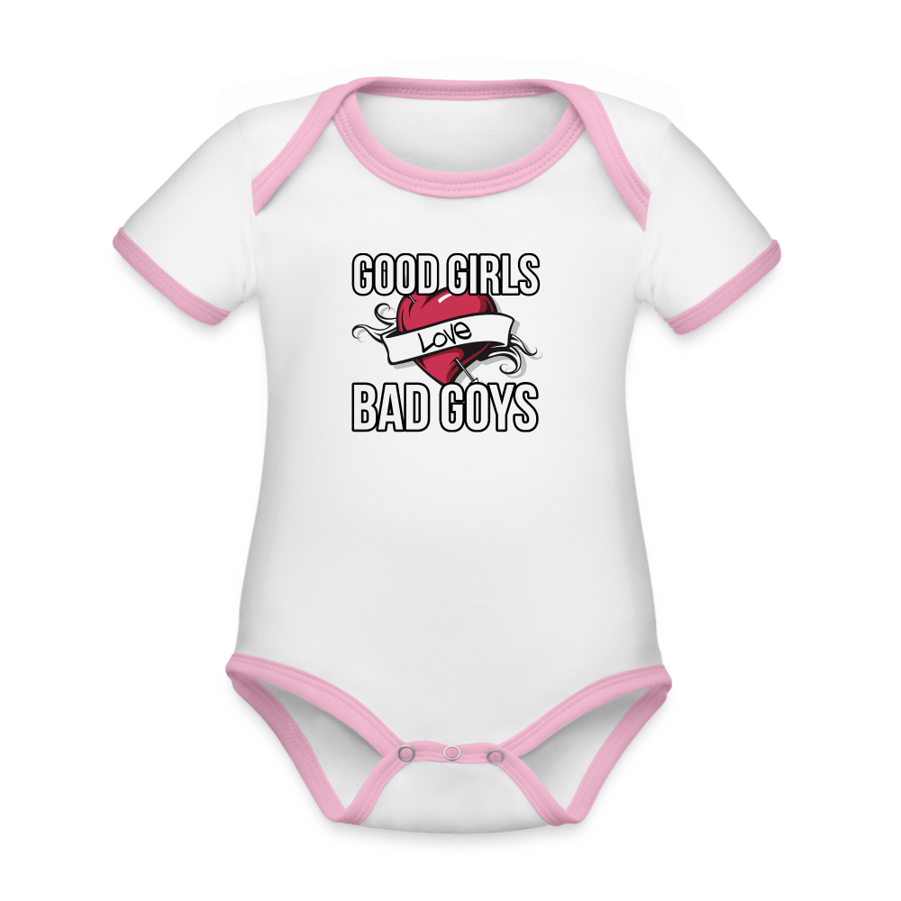 GOOD GIRLS/BAD BOYS Short Sleeve Baby Bodysuit - BAD GOYS CLUB