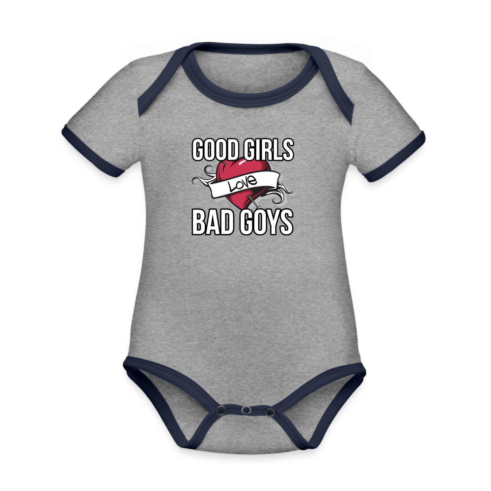 GOOD GIRLS/BAD BOYS Short Sleeve Baby Bodysuit - BAD GOYS CLUB