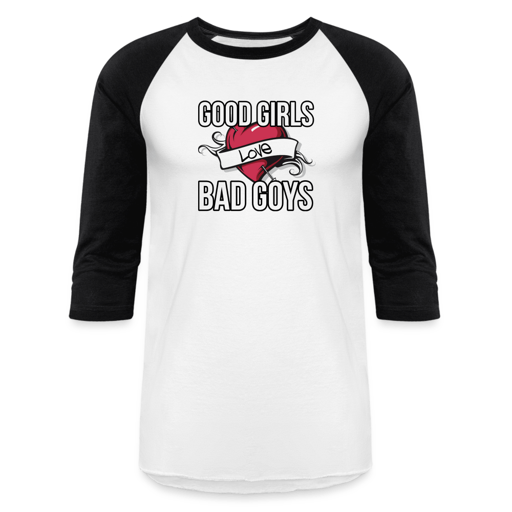 GOOD GIRLS/BAD GOYS Baseball T - BAD GOYS CLUB