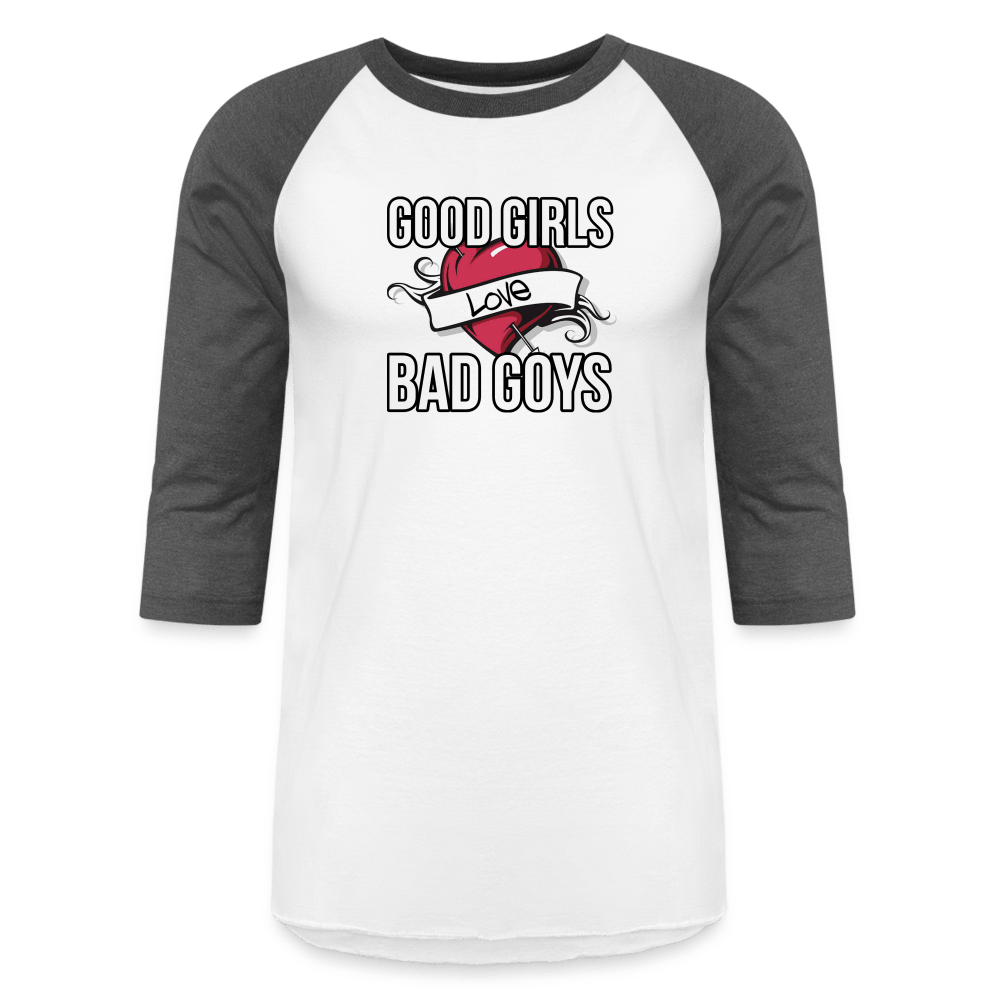 GOOD GIRLS/BAD GOYS Baseball T - BAD GOYS CLUB