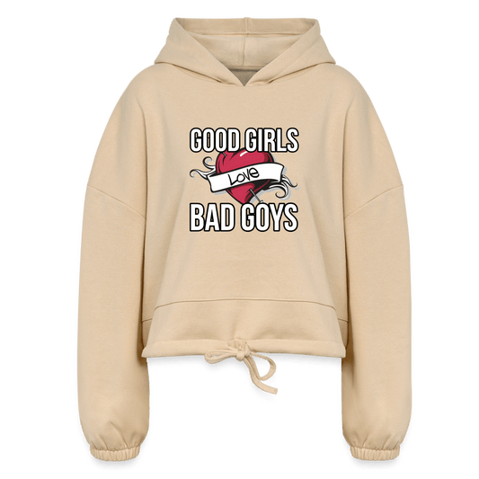 GOOD GIRLS/BAD GOYS Cropped Hoodie - BAD GOYS CLUB