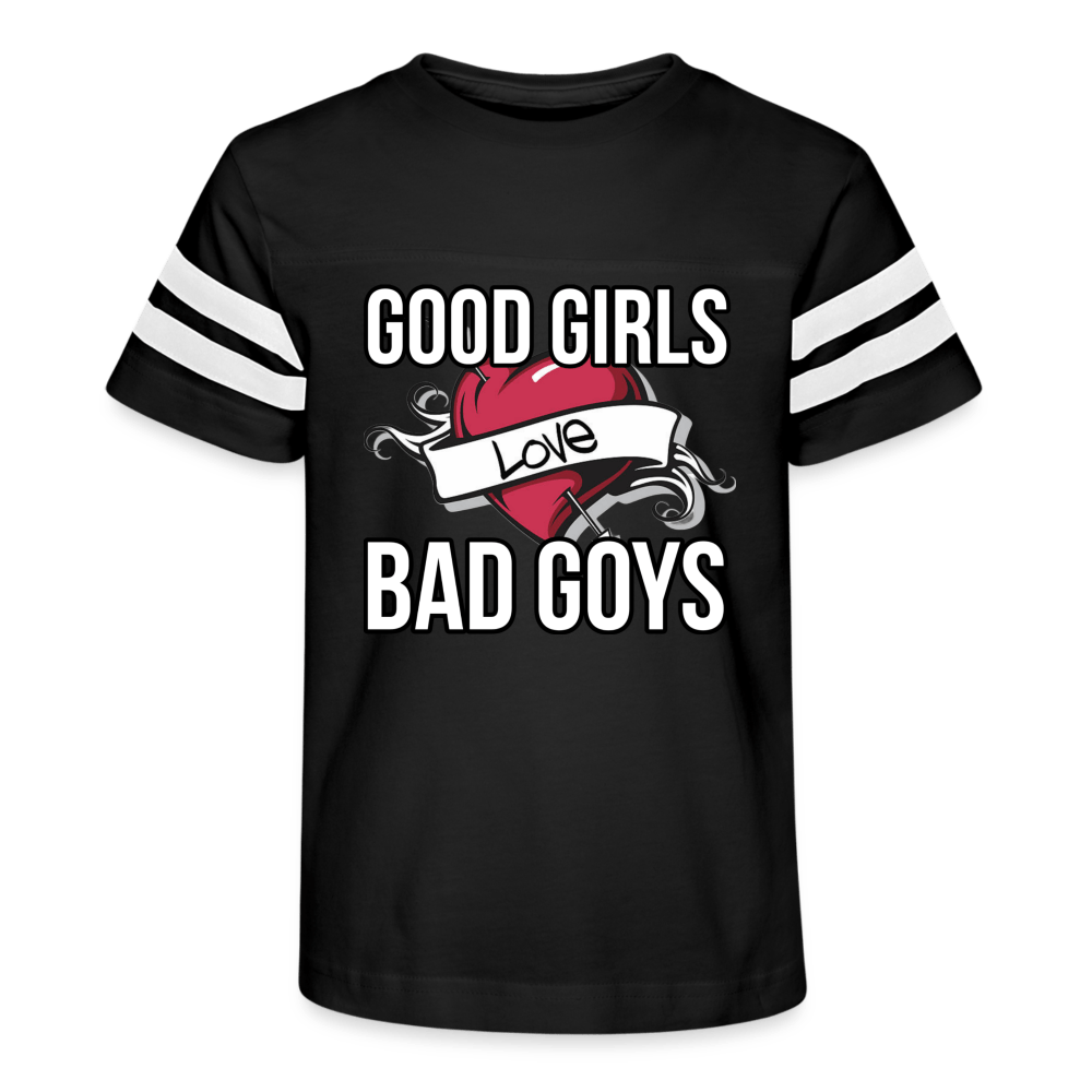 GOOD GIRLS/BAD GOYS Kids Football T - BAD GOYS CLUB