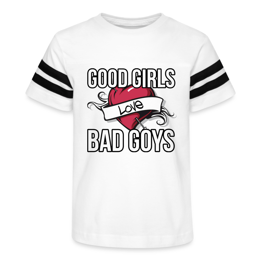 GOOD GIRLS/BAD GOYS Kids Football T - BAD GOYS CLUB