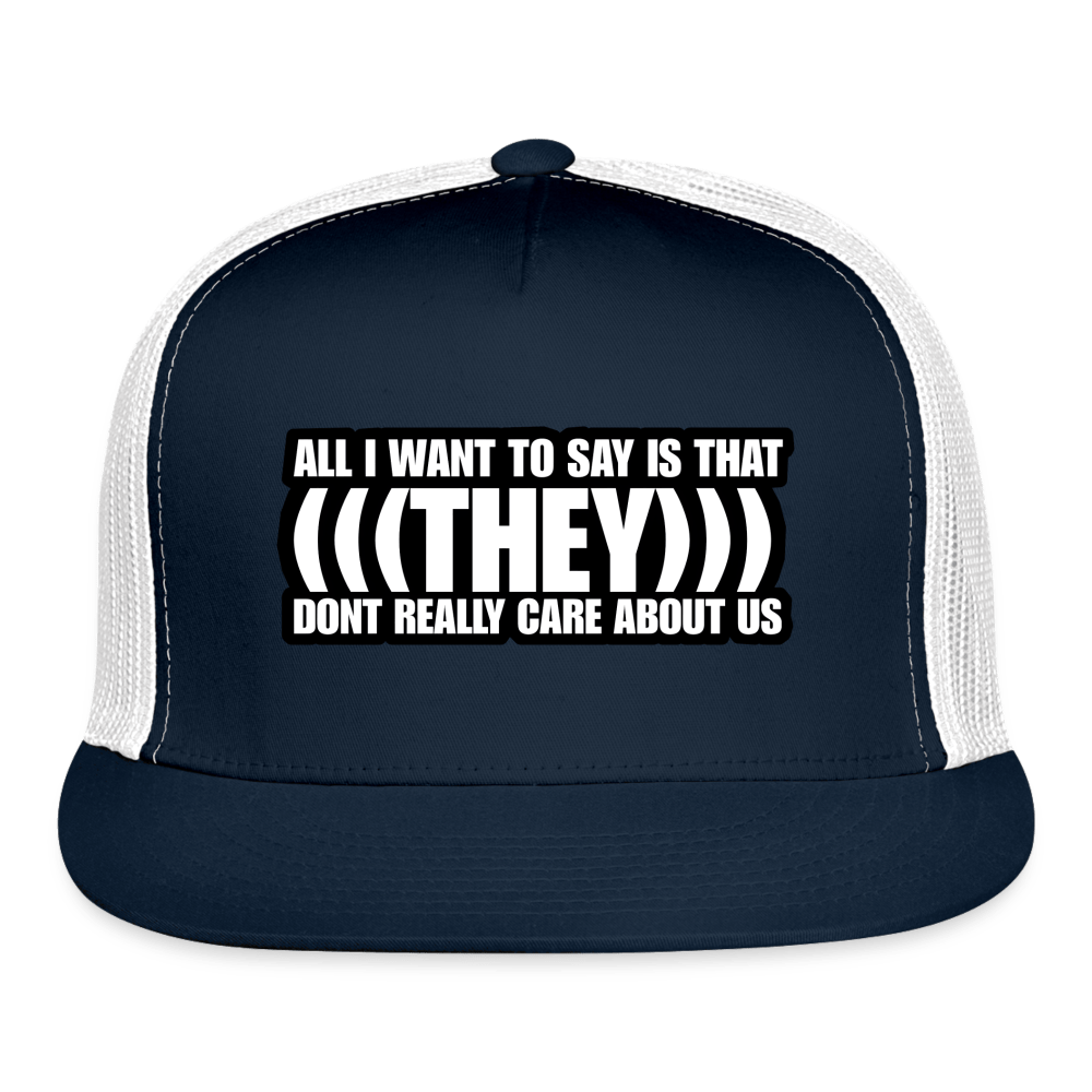 MJ KNEW Trucker Hat - BAD GOYS CLUB