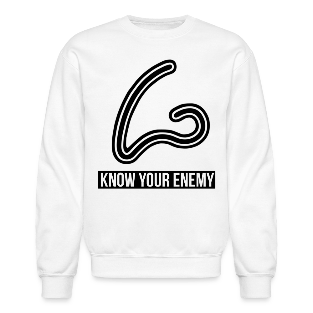 NOSE YOUR ENEMY Crewneck Sweatshirt - BAD GOYS CLUB