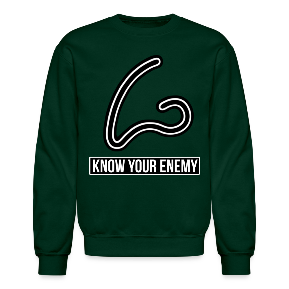 NOSE YOUR ENEMY Crewneck Sweatshirt - BAD GOYS CLUB