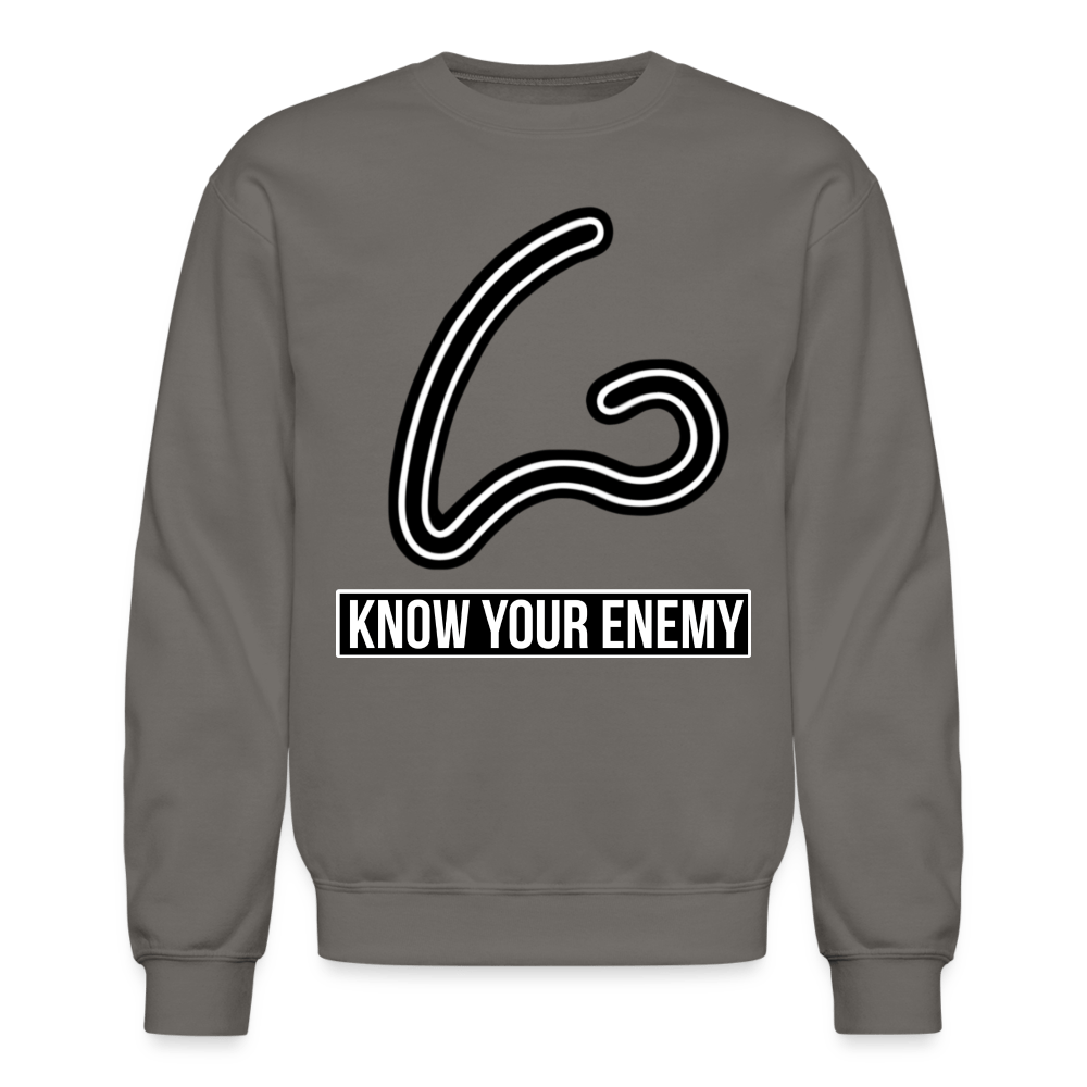 NOSE YOUR ENEMY Crewneck Sweatshirt - BAD GOYS CLUB