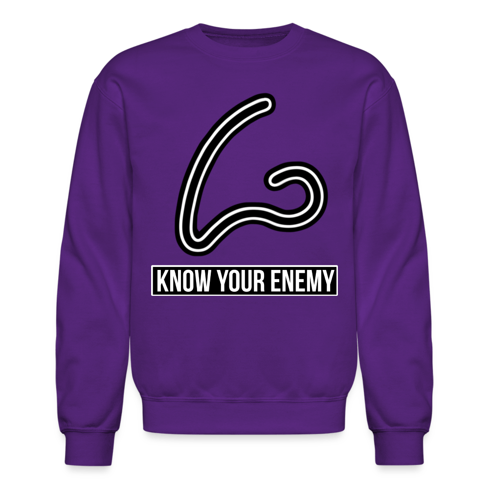 NOSE YOUR ENEMY Crewneck Sweatshirt - BAD GOYS CLUB