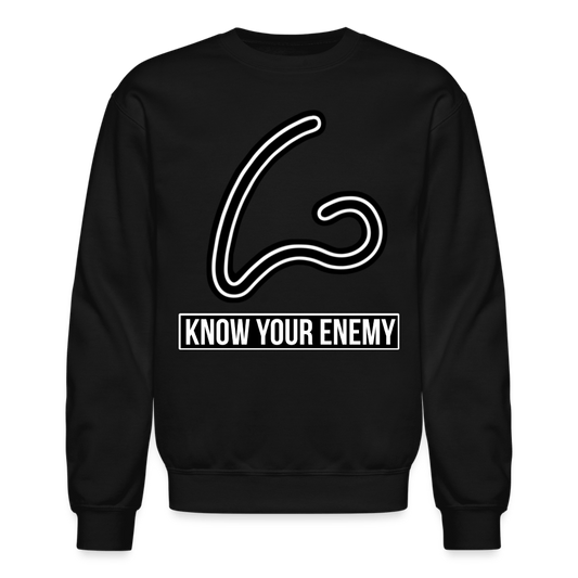 NOSE YOUR ENEMY Crewneck Sweatshirt - BAD GOYS CLUB