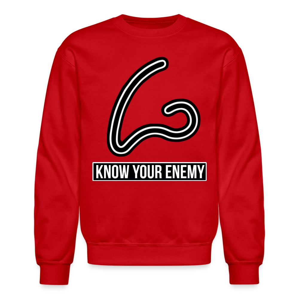 NOSE YOUR ENEMY Crewneck Sweatshirt - BAD GOYS CLUB