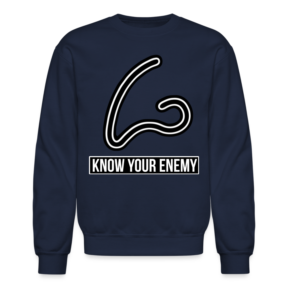 NOSE YOUR ENEMY Crewneck Sweatshirt - BAD GOYS CLUB