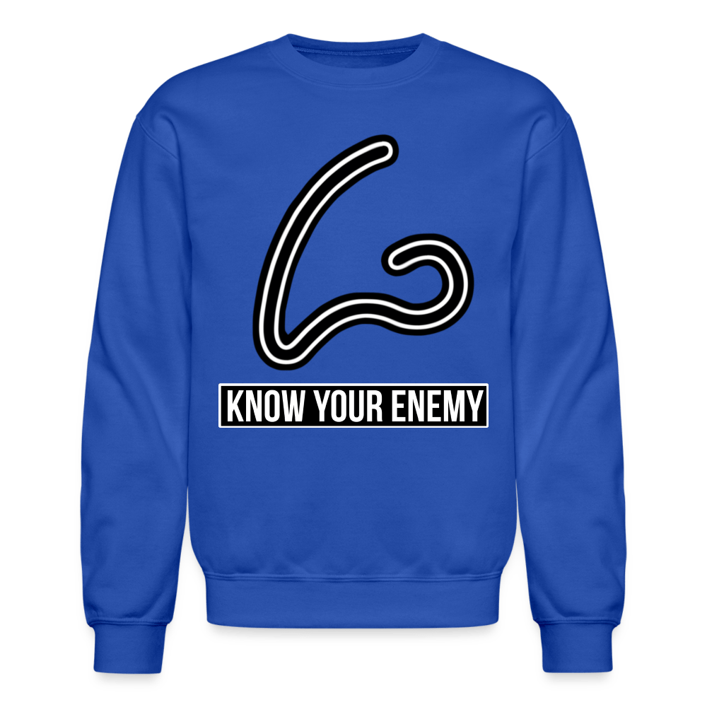 NOSE YOUR ENEMY Crewneck Sweatshirt - BAD GOYS CLUB