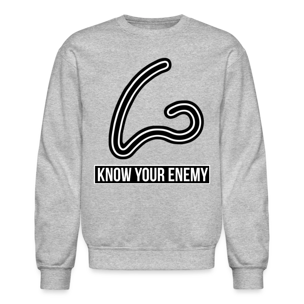 NOSE YOUR ENEMY Crewneck Sweatshirt - BAD GOYS CLUB