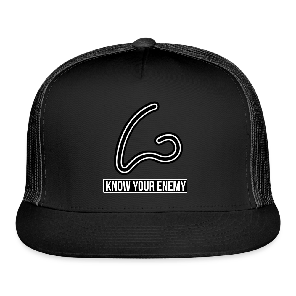 NOSE YOUR ENEMY Trucker Hat - BAD GOYS CLUB