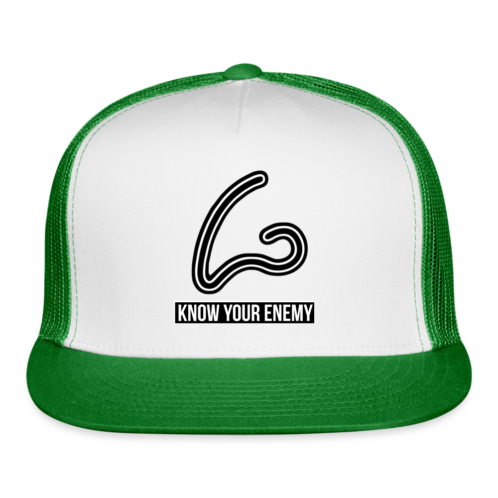 NOSE YOUR ENEMY Trucker Hat - BAD GOYS CLUB