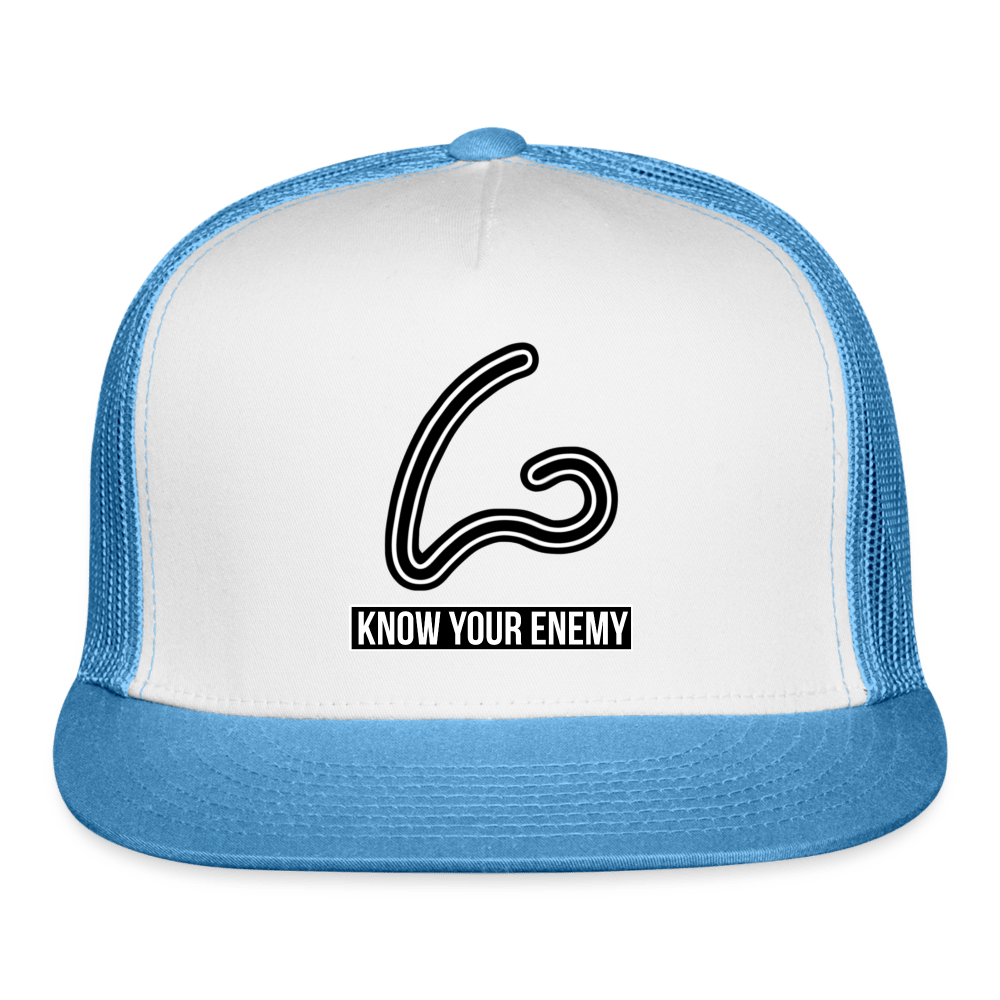 NOSE YOUR ENEMY Trucker Hat - BAD GOYS CLUB