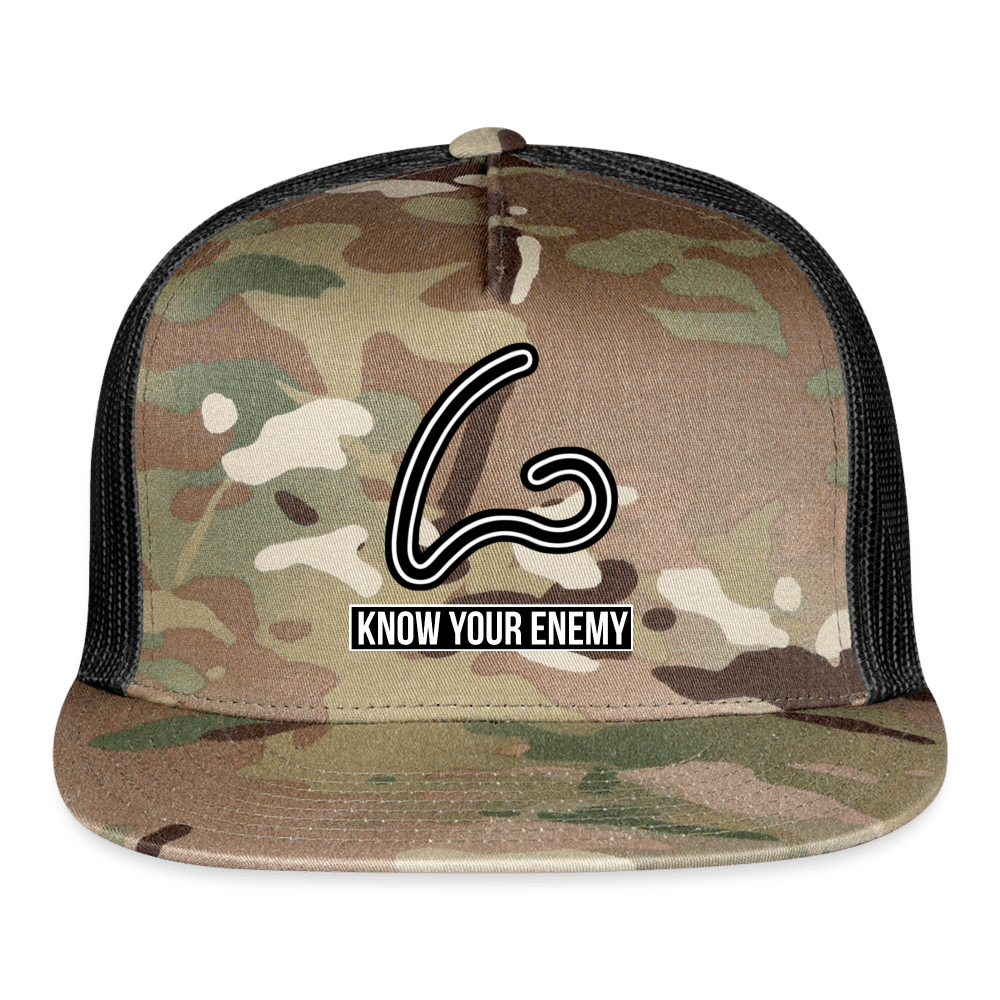 NOSE YOUR ENEMY Trucker Hat - BAD GOYS CLUB