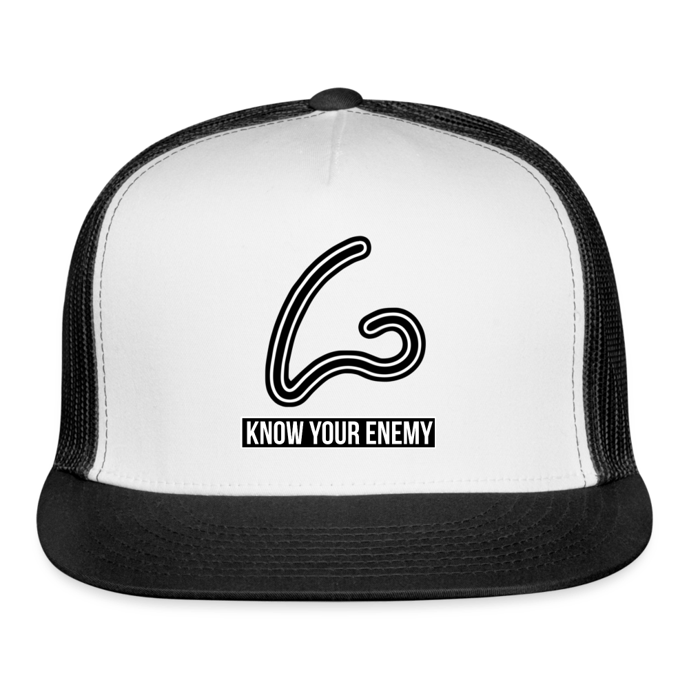 NOSE YOUR ENEMY Trucker Hat - BAD GOYS CLUB