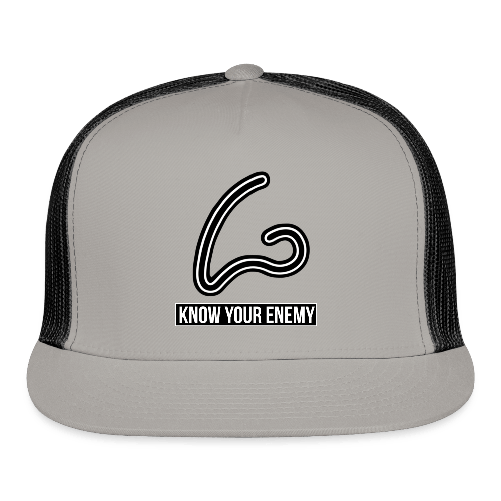 NOSE YOUR ENEMY Trucker Hat - BAD GOYS CLUB