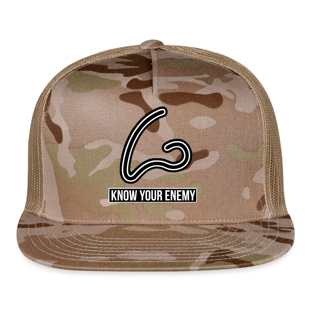 NOSE YOUR ENEMY Trucker Hat - BAD GOYS CLUB