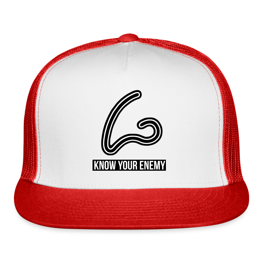 NOSE YOUR ENEMY Trucker Hat - BAD GOYS CLUB