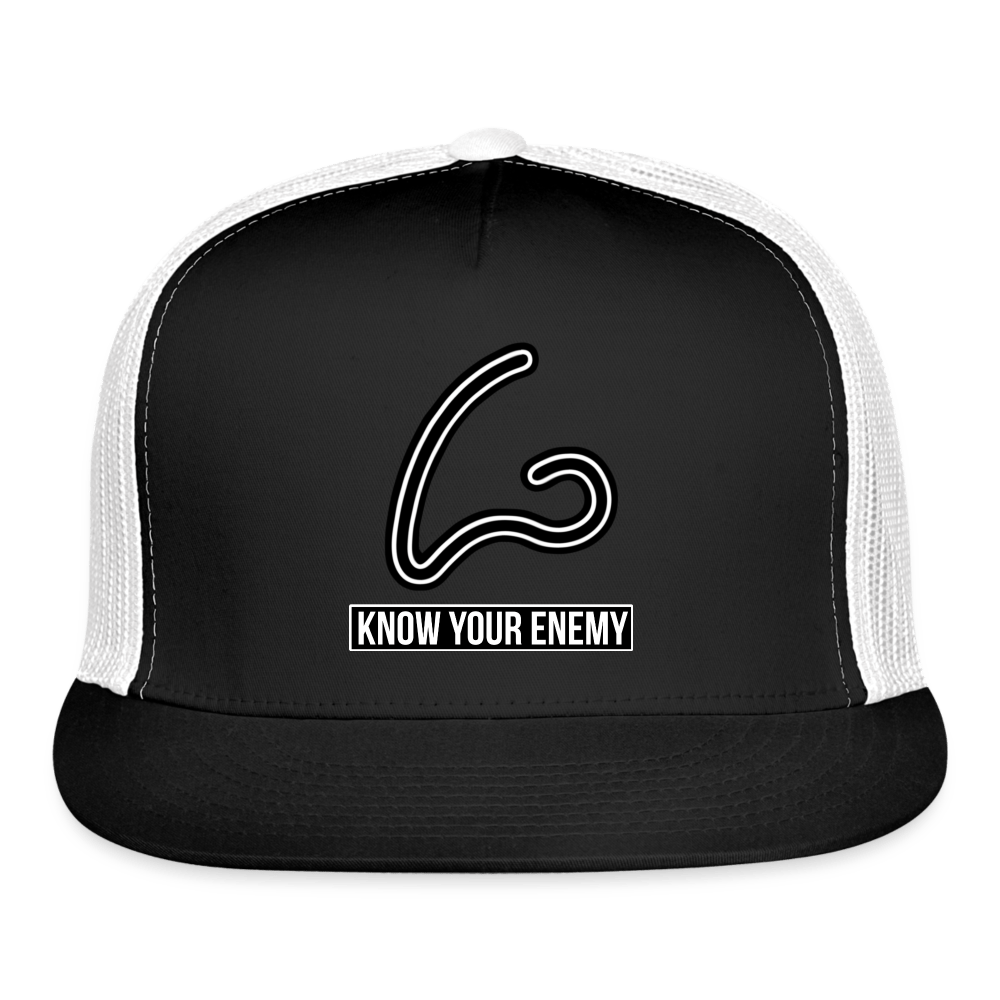 NOSE YOUR ENEMY Trucker Hat - BAD GOYS CLUB