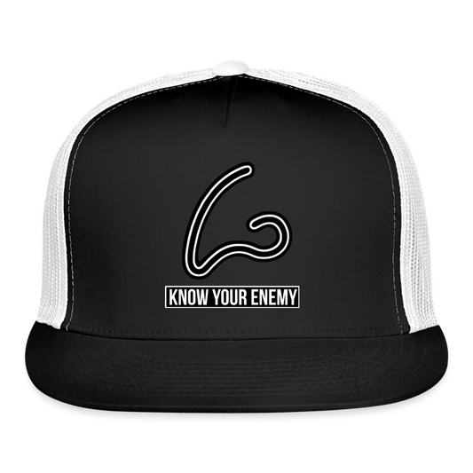 NOSE YOUR ENEMY Trucker Hat - BAD GOYS CLUB