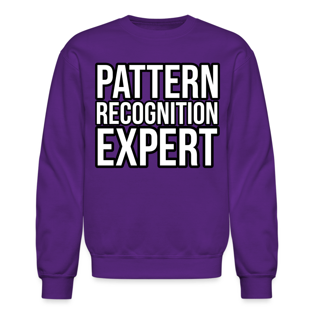 PATTERN RECOGNITION EXPERT Crewneck Sweatshirt - BAD GOYS CLUB