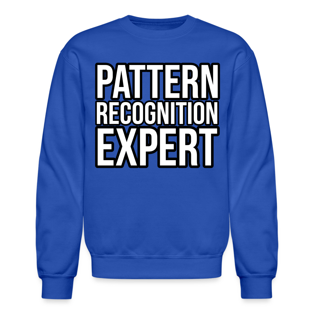 PATTERN RECOGNITION EXPERT Crewneck Sweatshirt - BAD GOYS CLUB