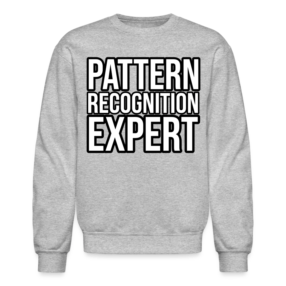 PATTERN RECOGNITION EXPERT Crewneck Sweatshirt - BAD GOYS CLUB